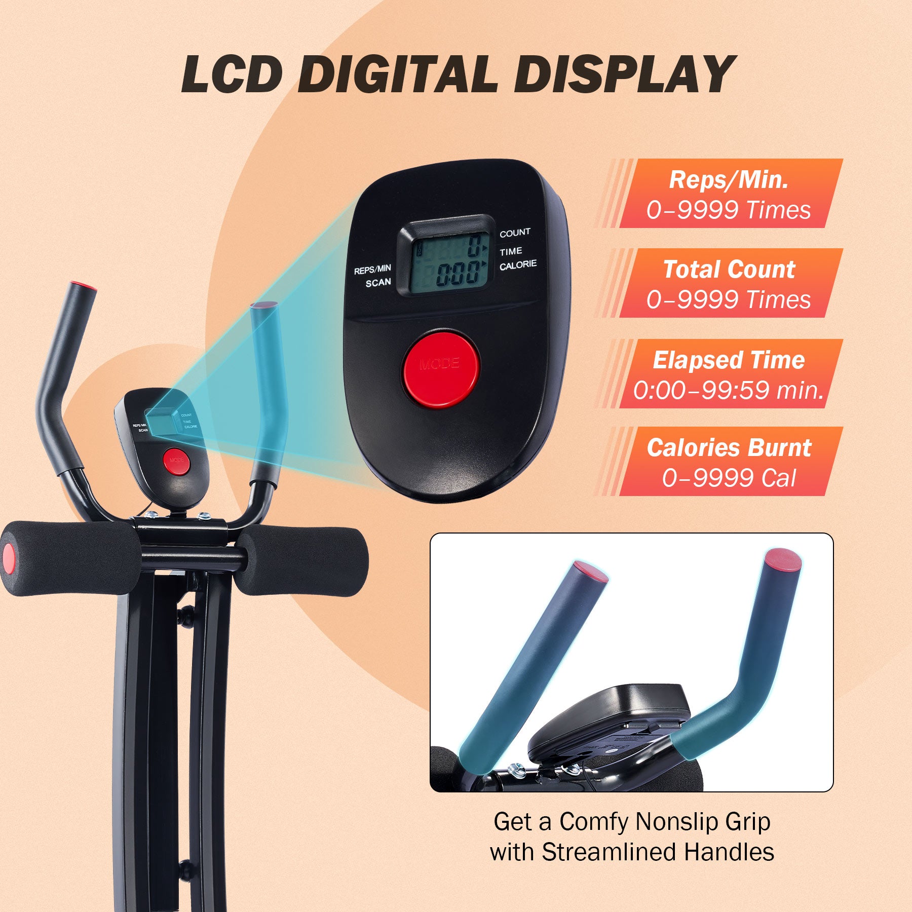 Ab Machine Exercise Equipment for Home Workouts