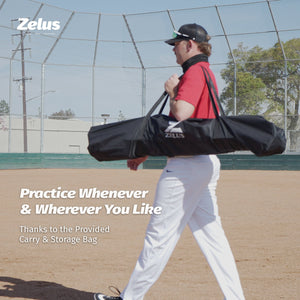 portable carry bag baseball training equipment