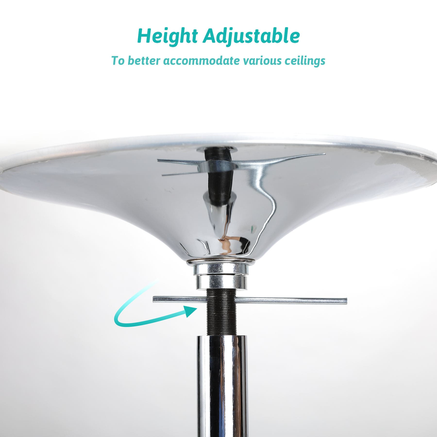 dance pole with silicone ring