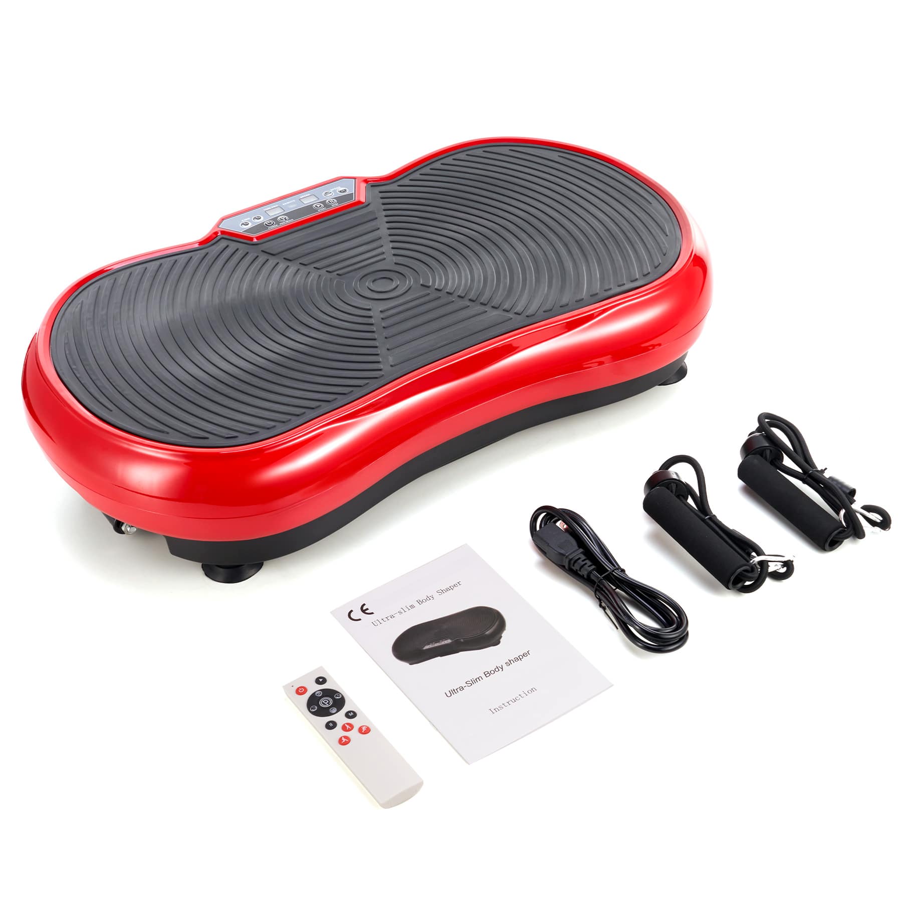 Vibration Plate Exercise Machine, Red