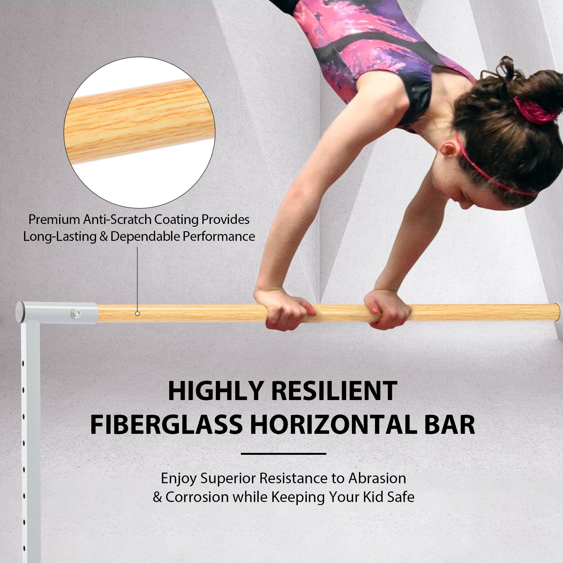 horizontal bar gymnastics